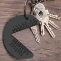 Bolt Nut Screw Gauge Lightweight Woodworking Tools G1/8 2 g13/8 Size Check. 