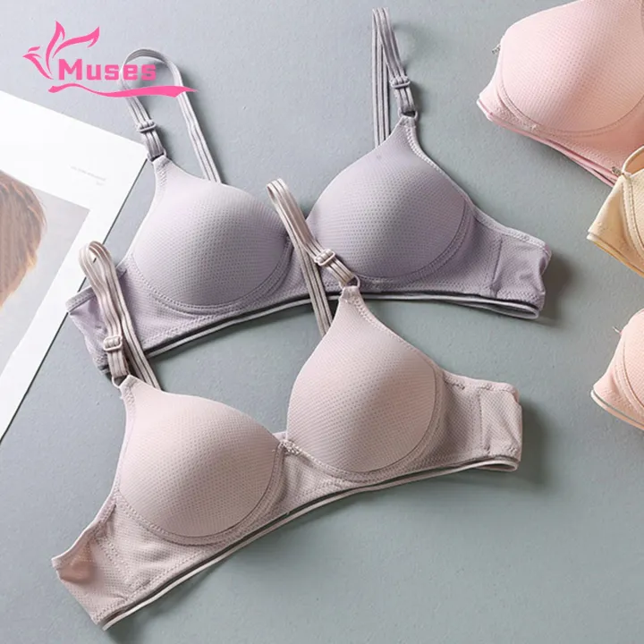 Muses%20Mall%20Lightweight%20Breathable%20Bra%20Women%20Push%20Up%20Thin%20Padded%20No%20Steel%20Ring%20Adjustable%20Shoulder%20Strap%20Deep%20V%20Neck%20Breathable%20Bra%20No%20Steel%20Ring%20Bra%20-%20Image%206