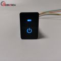 【Seat ventilate】 Blue Light Steering Wheel Heating Button Switch For Toyota Camry Prius Corolla Ventilate Switch DC12V. 