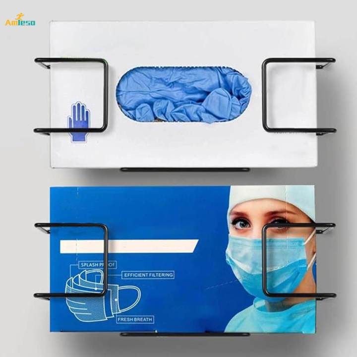 2x%20Rubber%20Gloves%20Organizer%20Space%20Saving%20Metal%20Glove%20Rack%20for%20Restaurant%20-%20Image%202