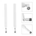 3G 4G External Mobile Antenna for Router or CCTV Camera - 698 MHz~2700 MHz Frequency Range WiFi LTE - Black color -2pcs. 