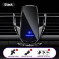 Q3 Smart Sensor Car Phone Wireless Charger 15W Fast Charging Auto-Clamping Car Phone Holder for iPhone and All Qi Enable Android. 