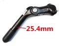 Bicycle Handle Stump MTB Alloy Adjustable Black, Durable Stump Bicycle Accessories. 