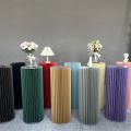 Folding Paper Roman Column Ornaments Party Wedding DIY Decoration Dessert Cake Table Stand Columns Decoration Display Stand. 