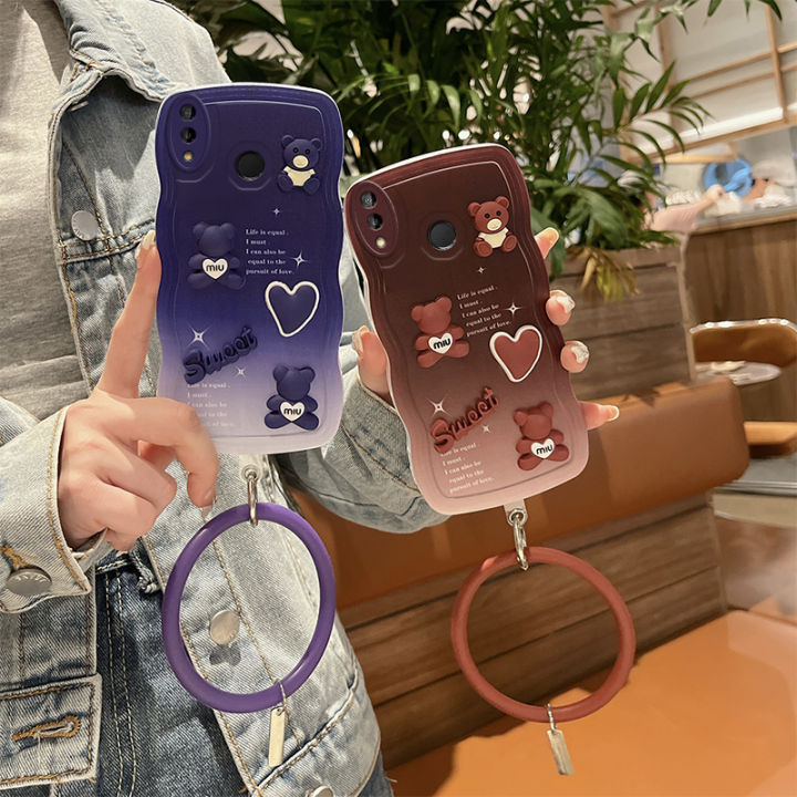 For%20Huawei%20Nova%203%203i%20Case%20Cute%20Cartoon%203D%20Love%20Heart%20Bear%20+%20Bracelet%20Premium%20Gradient%20Soft%20Phone%20Case%20-%20Image%203
