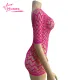 Muses Mall Lady Summer Beach Dress Hollow Out Beach Cover-up Dress Slim Fit V Neck Backless See-through Bikini Mini Dress Women Swim Cover-up. 