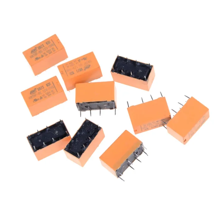 10Pcs%20hk19f-dc12v-shg%20dc%2012v%20coil%20dpdt%208pin%20pcb%20realplay%20power%20relay%20-%20Image%205