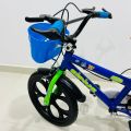 SIRIUS BMX Kids Bicycle, Plastic Wheel Foam Tyre 16-inch Kids Cycle with Support Wheel, Include a Basket and a Bell, Available in Blue, Pink Yellow Color. 