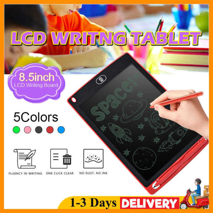 8.5inch Papan Lukis Tulis Graphics Drawing Writing Tablet Drawing Multi Painting board Writing Pad Painting LCD Pad 写字板