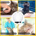 Cat Muzzle Cat Helmet Cat Mouth Cover Helmet Muzzle Pet Grooming Muzzle Cat Adjustable Hood Transparent Breathable Cat Face Mask. 