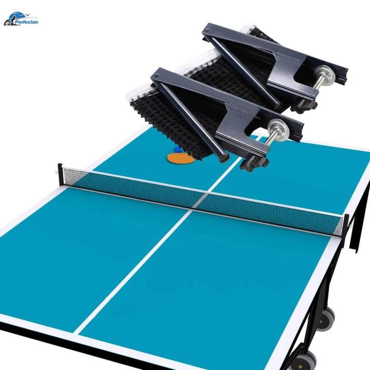 Folding%20Pong%20Net%20and%20Post%20Screw%20on%20Clamp%20for%20Table%20Tennis%20Training%206ft%20Long%20Net%20Accessory%20-%20Image%207