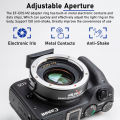 Viltrox EF-EOS M2 EF-M Lens Adapter ring 0.71x Focal Reducer Speed Booster Adapter for Canon EF lens EOS M mount Camera M6 M3. 