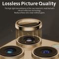 Apple iPhone 12 Metal Ring Glass Camera Lens Protector Protection Film Cover Tempered Glass Camera Protection. 