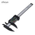 【StyleVoyager】150mm Electronic Digital Caliper 6 inch Carbon Fiber Vernier Caliper Gauge Micrometer Measuring Tool Digital Ruler Garden tools. 