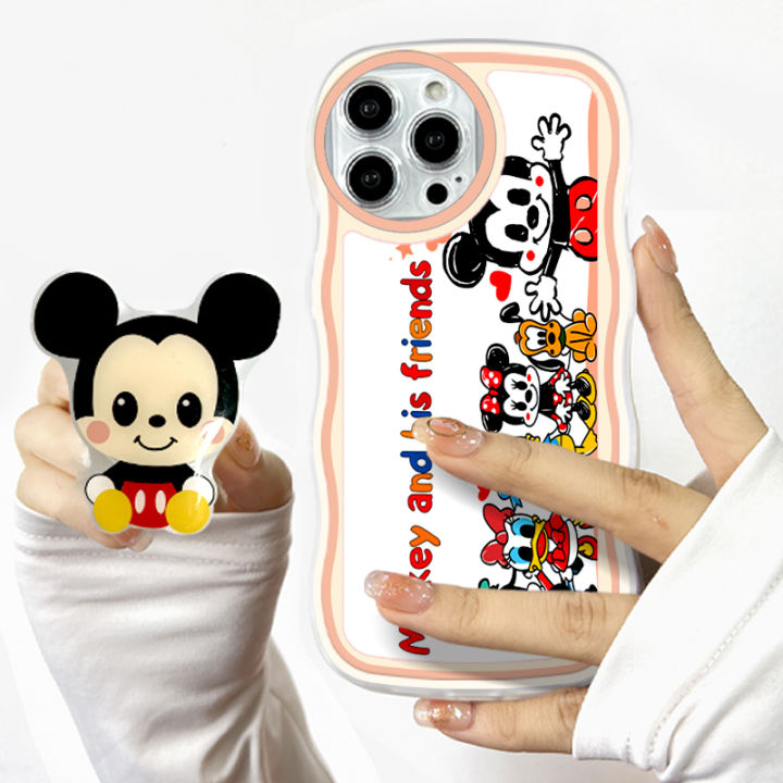 Super%20Case%20For%20iPhone%206S%20Cute%20Mickey%20and%20Minnie%20Disney%20Clear%20Cartoon%20Cases%20Soft%20Silicone%20Full%20Rubber%20Back%20Cover%20Moble%20Phone%20Tpu%20Transparent%20Curly%20Wave%20Hybrid%20Shockproof%20Casing%20For%20Girls%20Ring+%20Free%20Holder%20-%20Image%203