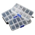 7 Slots 13.2*6.8*2.3cm Plastic Jewelry Tool Box Storage Case Craft Organizer Beads Diy Jewelry Making Packaging Box. 