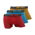 Men's Boxer Underwear(2 pcs) 9053 (Ebony). 