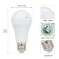 Migeet 9W E26/E27 LEDs Light Bulb with Motion Sensor Intelligent Human Body Induction Lamp Energy Saving Smart Light for Front Door Stairs Hallway Garage Garden. 