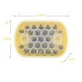 25 Pc Cake Decorating Supplies icing nozzle set With Reusable 02 Couplers and Storage box. 