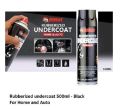 UNDERCOAT SPRAY 500ML RUBBERIZED BLACK, GETSUN CAR CARE, G2048. 