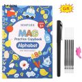 Sutuiying New SANK Copybooks Pen Magic Copy Book Free Wiping Children's Kids Writing Sticker Practice Copybook For Calligraphy. 