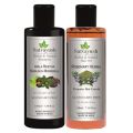 Satvayush Herbal Rosemary Henna Hair growth Oil 210 ml + Amla Reetha Shikakai Bhringraj Anti Dandruff Shampoo 210 ml (FROM INDIA)SAB. 