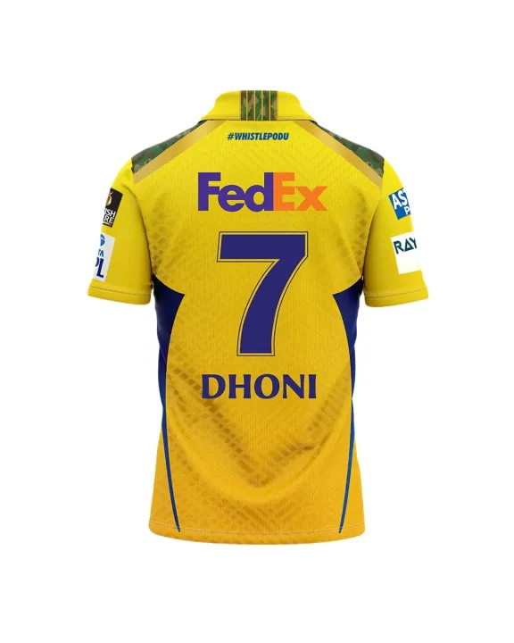 Chennai Super Kings IPL Jersey 2025