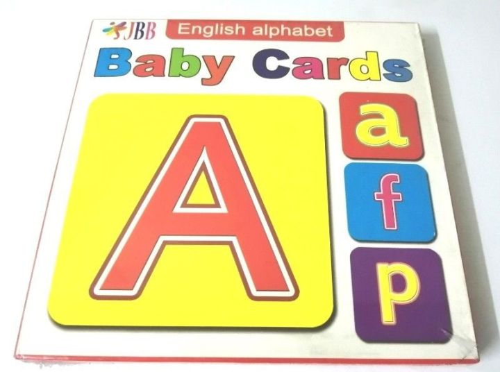 Baby Flash Cards - English Alphabet / English Number | Daraz.lk