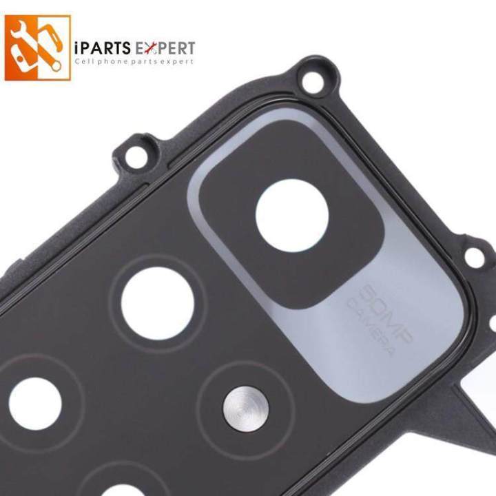 IPARTSEXPERT For Xiaomi Redmi 10 OEM Back Camera Lens Holder Cover with Glass Part (without Logo)