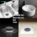 Kitchen Sink Strainer Stainless Steel Mesh Bathroom Drain Hole Strainer. 