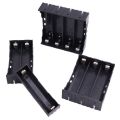 New Mini High Quality 18650 Battery Case Holder Simple DIY Plastic 3.7V Power Rechargeable Hold Storage Box With 1/2/3/4 Slots. 