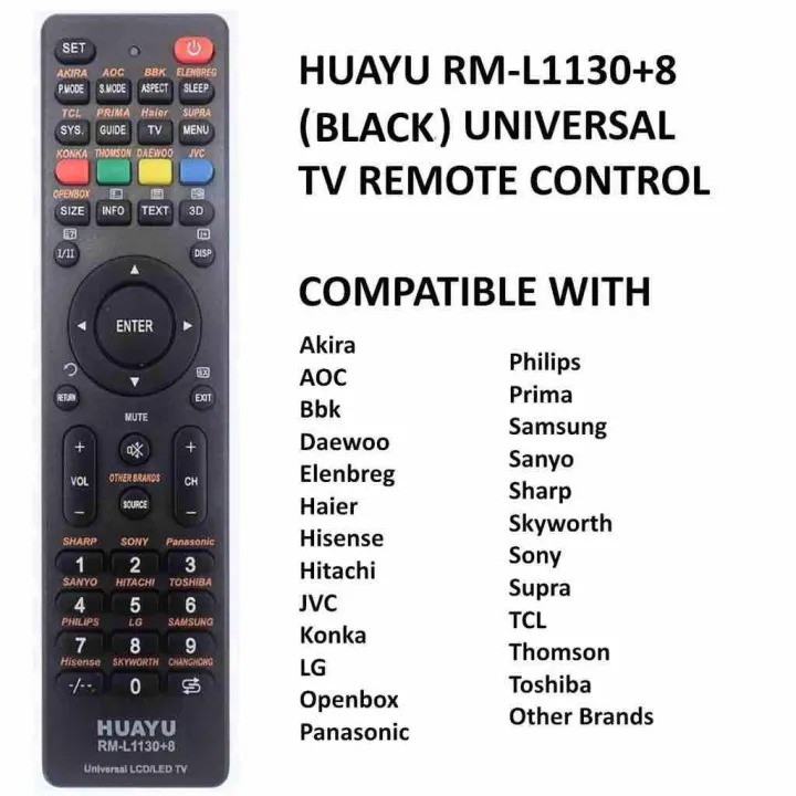 Universal Multi LED Tv Remote controller