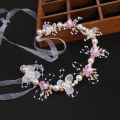 Headwear Children'S Headwear Girls' Hair Band Pearl Hairband Flower Garland Pearl Hair Headdress Pearl Hair Band. 
