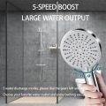 Handheld hower large panel water aving multi. 