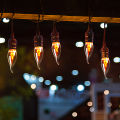 LED Flame Candle Light E27 E14 Edison Bulb 220V Retro Vintage Fire Lighting 3W Led Filament Lamp Decor Lighting 1Pcs. 