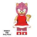 Compatible with LEGO building blocks minifigures children's gifts WM6086 Sonic Kid Shadow Sonic Ribi. 