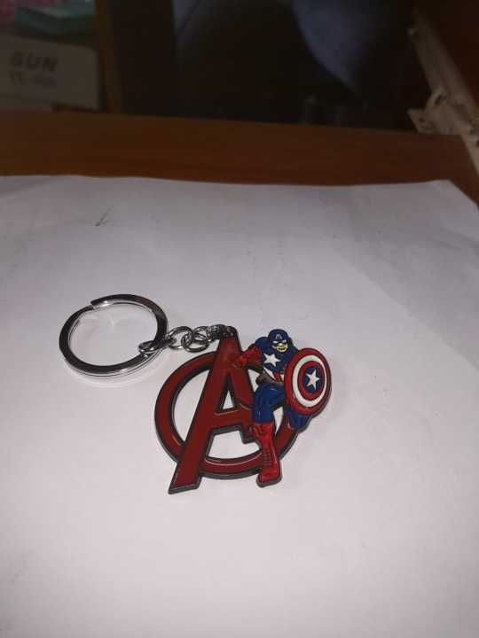 Marvel%20avengers%20captain%20america%20key%20chain%20-%20Image%2010
