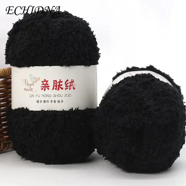 ECHIDNA%20Coral%20Velvet%20Yarn%20Non-shedding%20Handmade%20Bag%20Chenille%20Yarn%20-%20Image%203