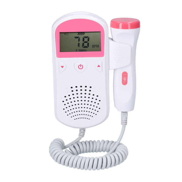 Migeet Household Fetal Doppler Baby Prenatal Heart Monitor LCD Display ...