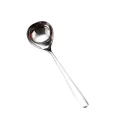 1PC Stainless Steel Spoon Long Handle Tablespoons Hot Pot Soup Ladle Ramen Noodles Scoop Kitchen Tableware Cooking Utensils. 