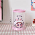 DIY Pen container Desktop Ins Folding pen container Transparent pen container for Students Stationery storage Office. 
