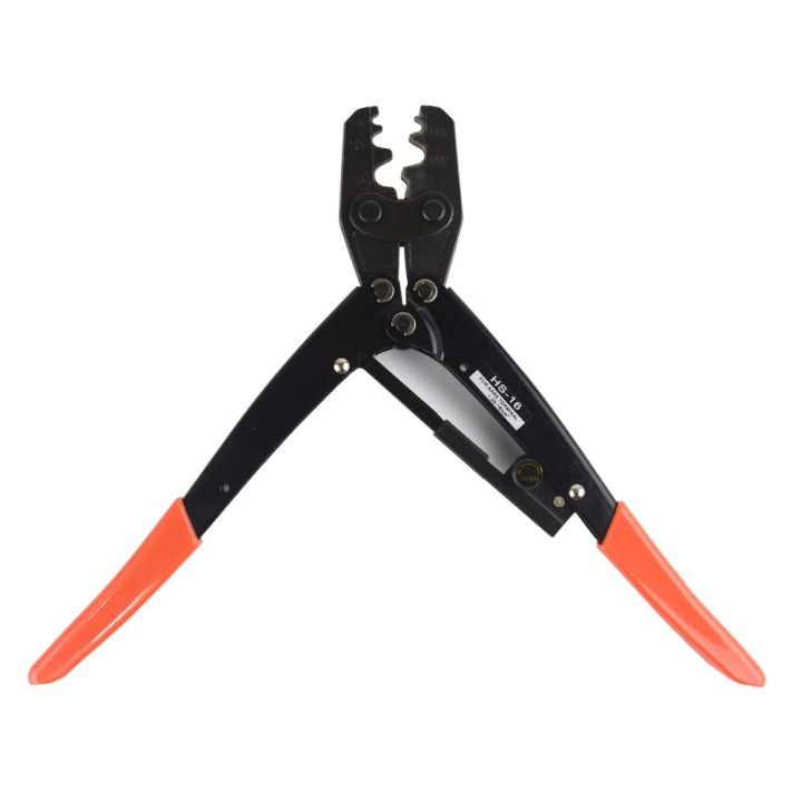 ANDELI HS-16 CODE END CRIMPING TOOL 1.25-16 Square Millimeter Ratchet Activated Hand CRIMPING Tool