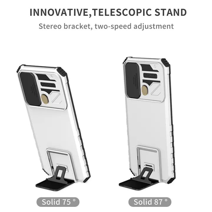 AnDyH%202022%20Upscale%20luxury%20Phone%20Case%20for%20OPPO%20A5S%20A12%20A7%20A11K%20F9%20Pro%20Full%20Camera%20with%20Stereo%20Support%20Sliding%20Window%20Protection%20with%20Anti%20Falling%20-%20Image%207