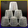 【ZOSR】 Useful 10 Pcs Food Grade Plastic Rice Measuring Cup Rice Cooker Measurement Tools for Dry and Liquid Ingredients (160ml). 