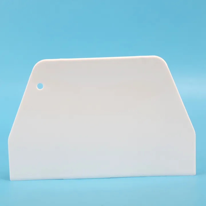 19%20cm%20x%2012.5cm%20Flat%20White%20Plastic%20Cake%20Decorator%20Dough%20Pastry%20Scraper%20Tool%20-%20Image%205