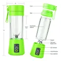 USB Juicer Cup, Fruit Mixing Machine, Portable Personal Size Eletric Rechargeable Mixer, Blender, Water Bottle 380ml with USB Charger Cable Portable Juice Blender and Mixer. 