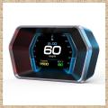 Car Heads Up Display, Car Smart Obd2 Gauge Display, Gps Speedometer with Vehicle Speed, Rpm, Fuel Consumption Voltage. 