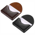 Business Card Holder PU Leather Business Card Case Pocket Credit Card Holders Slim Name Card Holder. 