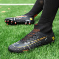 2023 New Professional Futsal Football Boot Men Women's Grass Long Spikes Society Soccer Cleats Men Training Shoes Botas De Fútbol. 