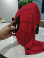 Mascara Spiderman Headgear Cosplay Moving Eyes Electronic Mask Spider Man 1:1 Remote Control Elastic Toys for Adults Kids Gift. 